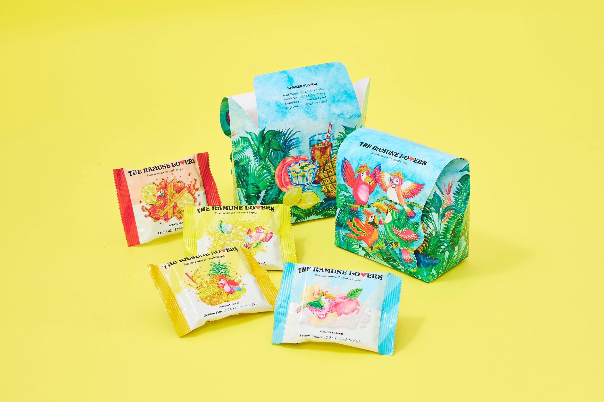 ＜ザ・ラムネラバーズ＞ 夏の生ラムネ詰め合わせ 1,350円 ■1階 北ブロック デリシャスコート ※ジェイアール名古屋タカシマヤ限定※2023年7月新発売の商品