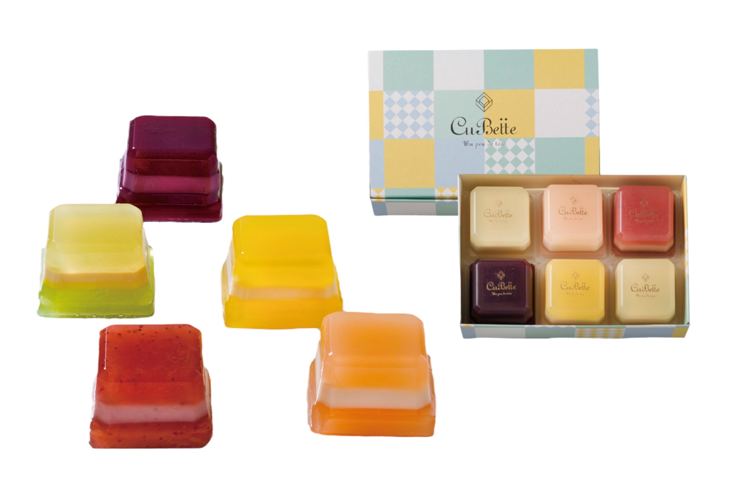 ＜キュベット＞ キュベットゼリー（6個入） 1,620円 ■地下1階 洋菓子売場