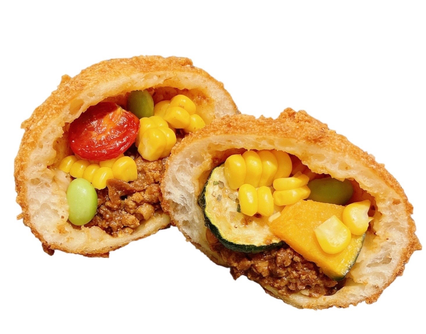 ＜マツウラベーカリー＞キーマカレーぱん 夏ベジ 431円 ■地下1階 惣菜売場※2023年7月新発売の商品