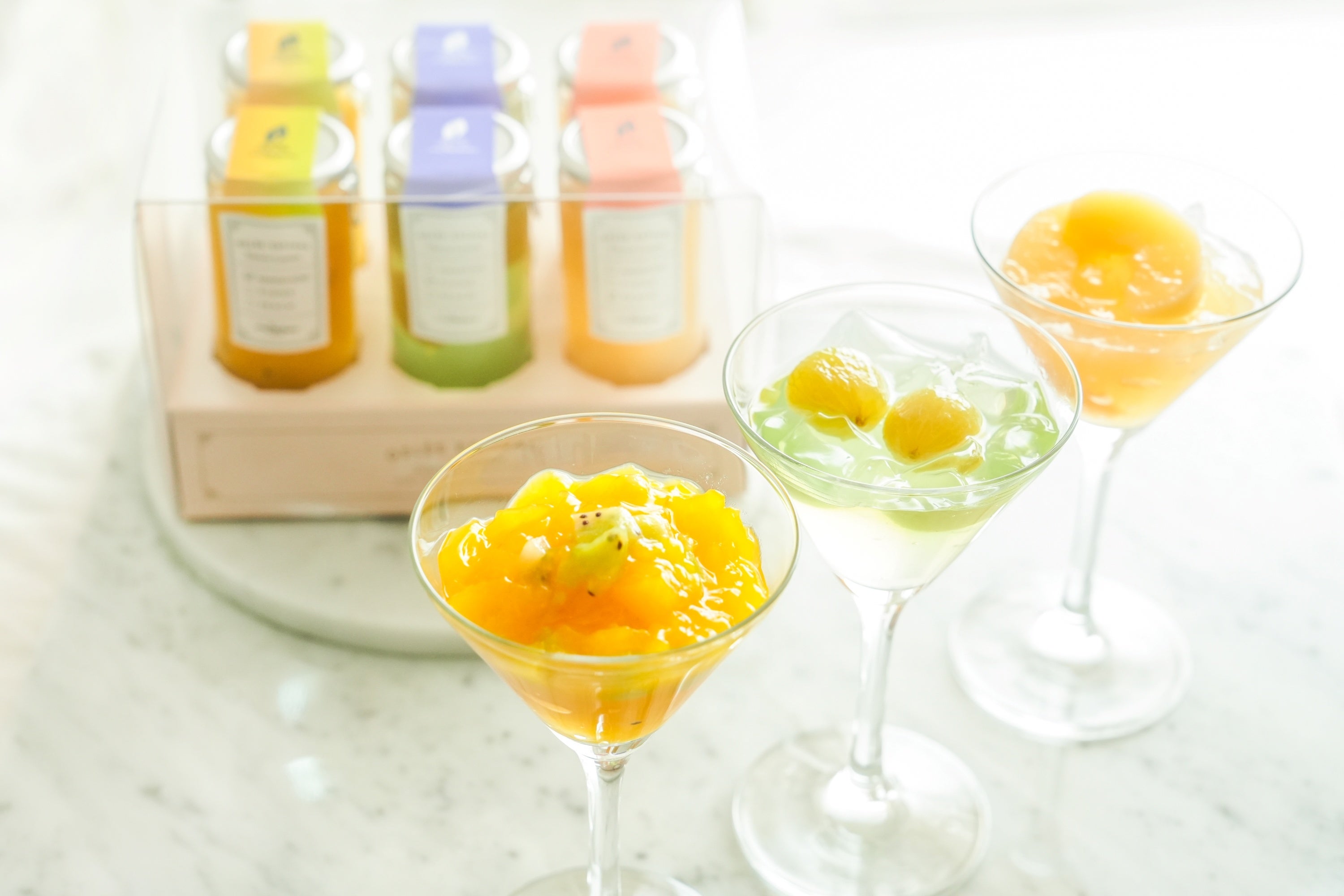 ＜シェ・シバタ＞ ジュレエスティバル 3,240円 ■地下1階 洋菓子売場 ※2023年5月新発売の商品