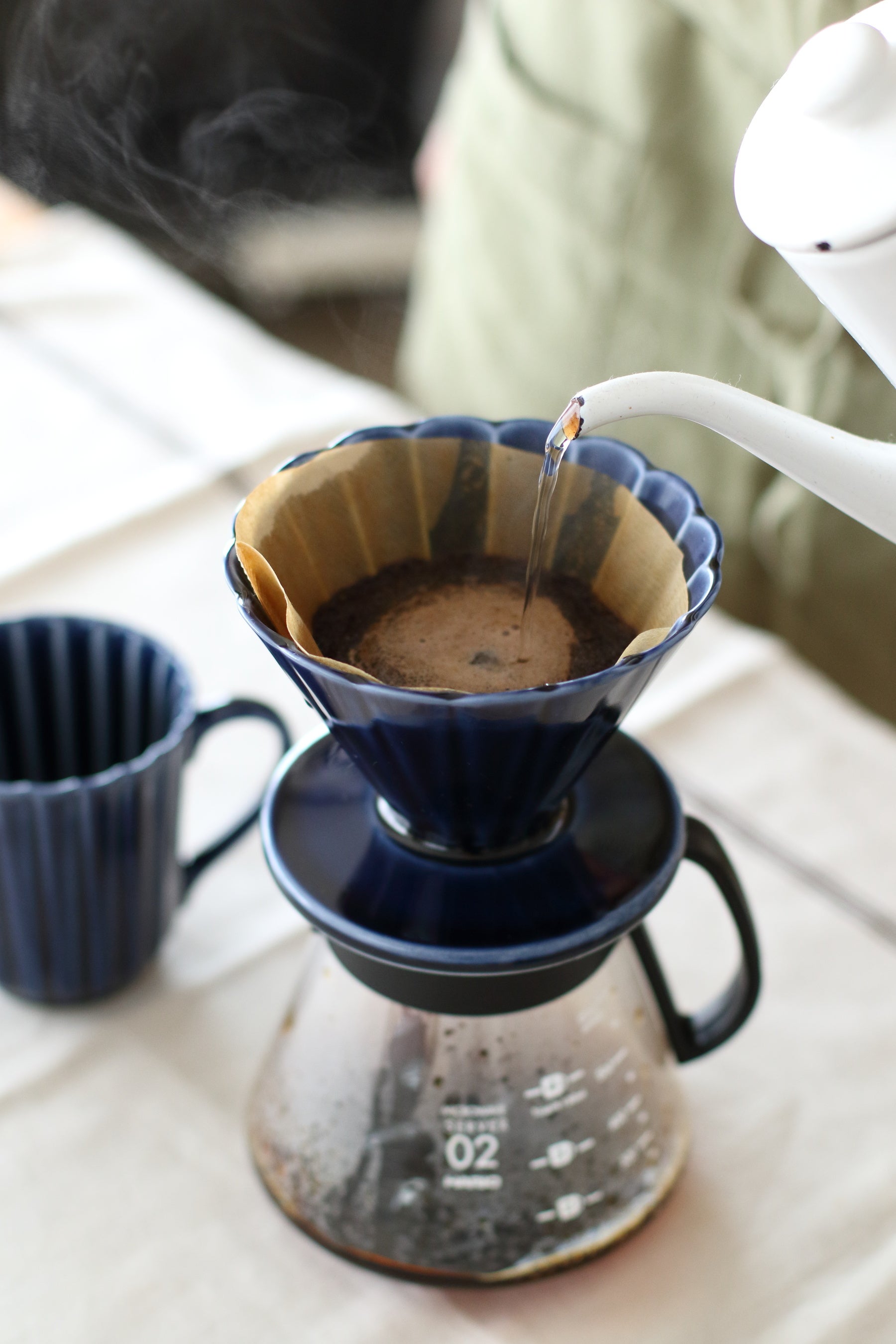 ＜ぎやまん陶＞コーヒードリッパー 4,180円※カネコ小浜製陶所にてお取り扱い