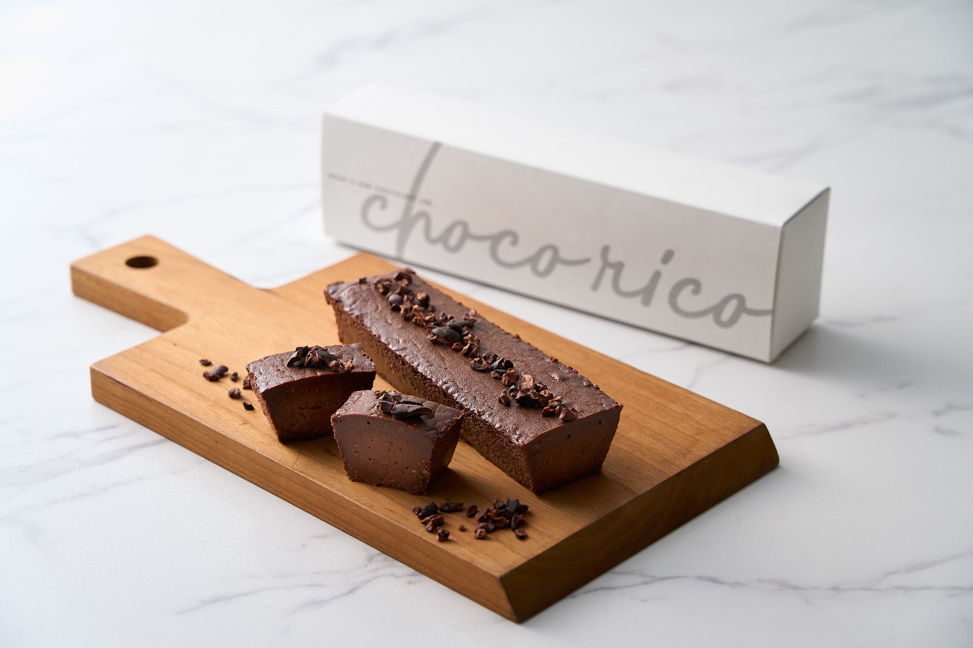 ＜choco rico –Bean to Bar Chocolate Lab.-＞ グルテンフリーガトーショコラ 2,980円