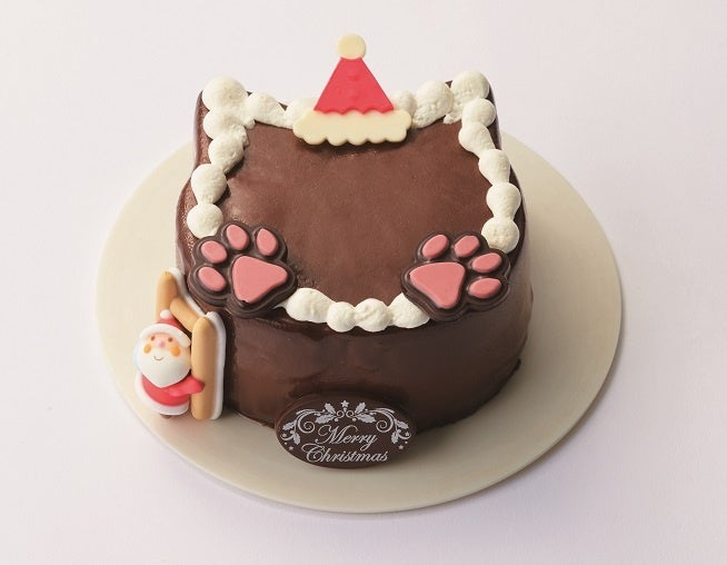 ＜mon petit poussin 。 （ﾓﾝ ﾌﾟﾃｨ ﾌﾟｯｻﾝ。）＞ にゃッハトルテ 5,001円（直径約14㎝）