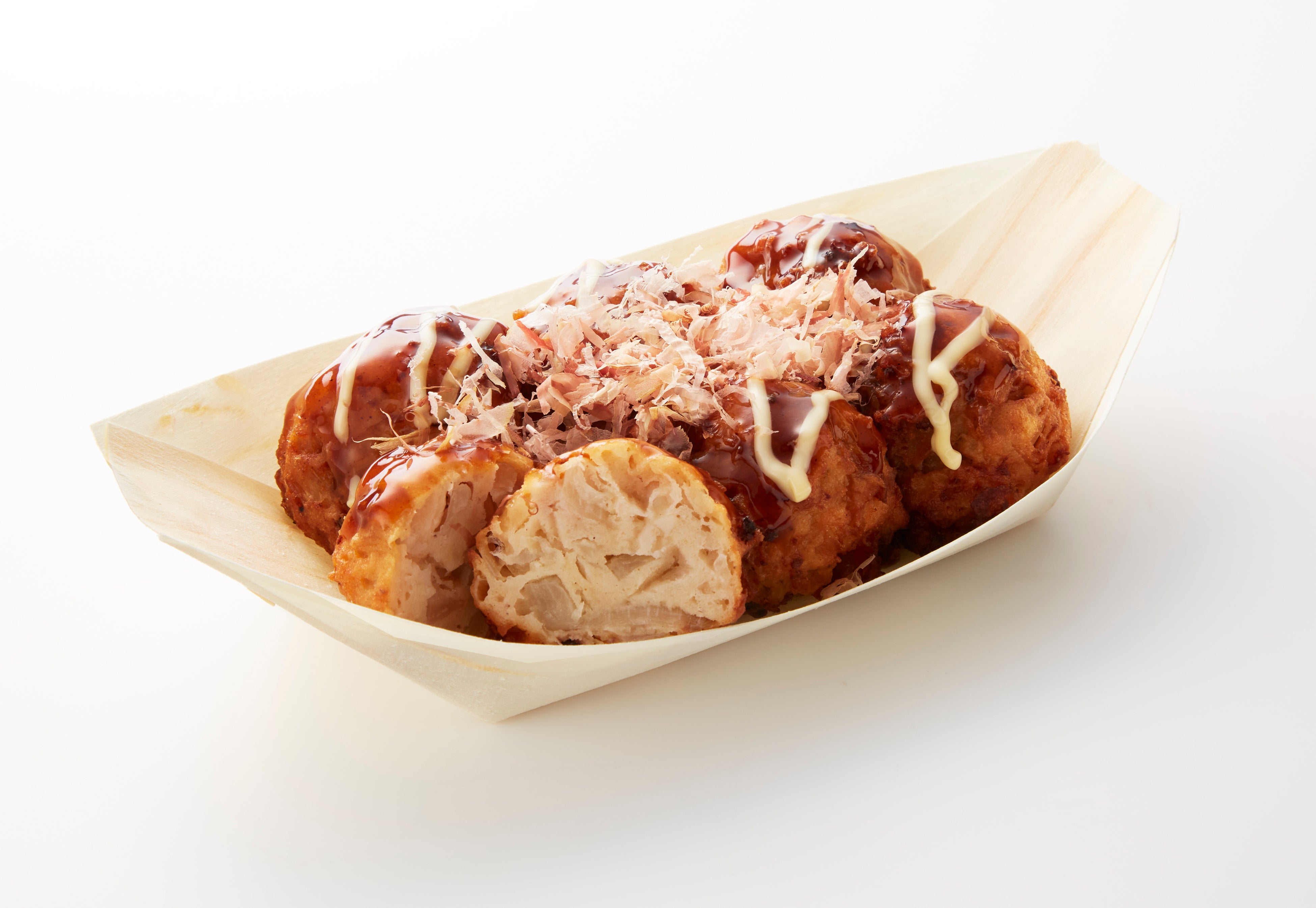 青森＜カネセ高橋かまぼこ店＞ イカメンチたこ焼き風（5個入）  756円