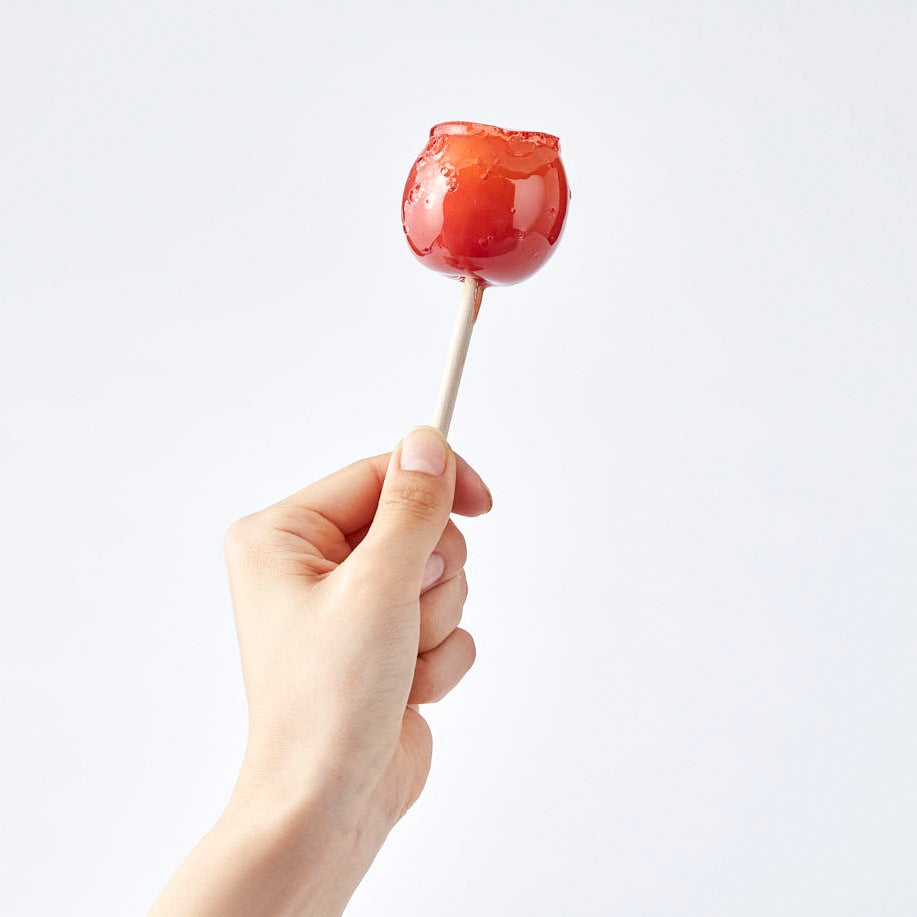 青森＜コマモ シフォン＞ りんごあめ 601円 ※各日100個限り