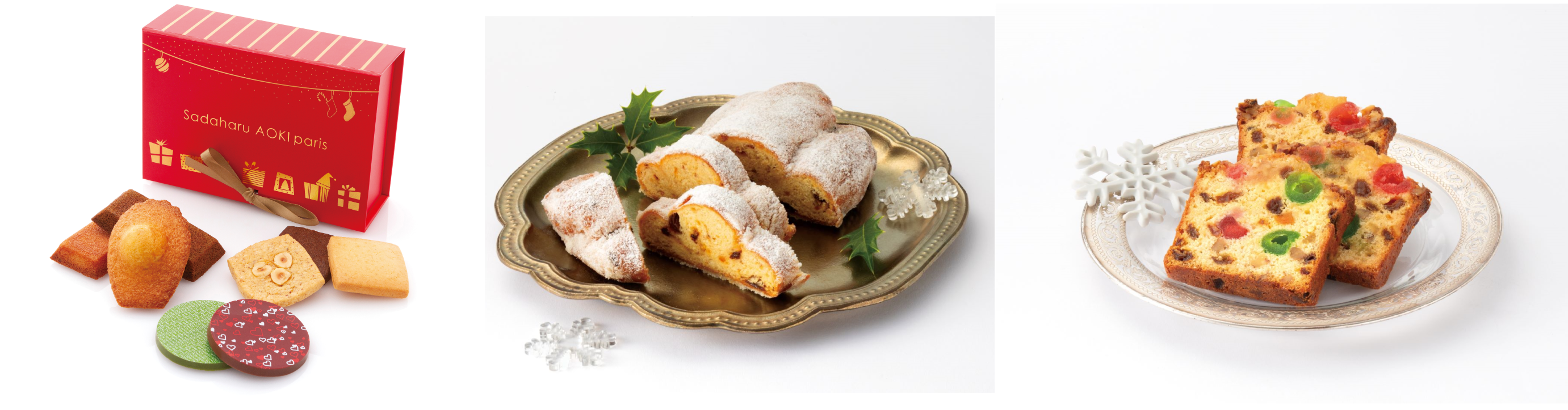 クリスマススウィーツ各種