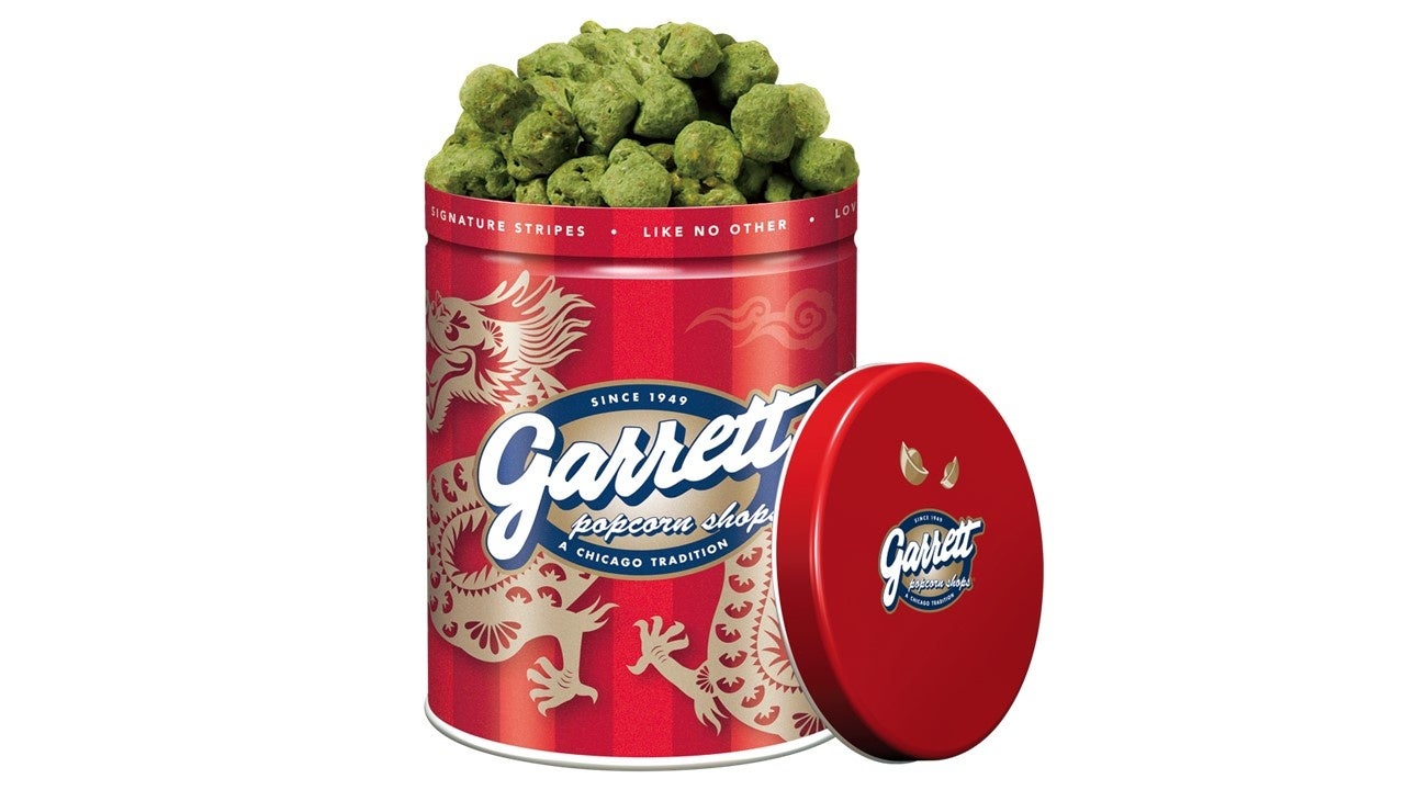 ＜ギャレット ポップコーン ショップス®＞ Garrett 2024 ETO缶 1,240円～ ※フレーバーによって価格が異なります ■ 1階 北ブロック デリシャスコート