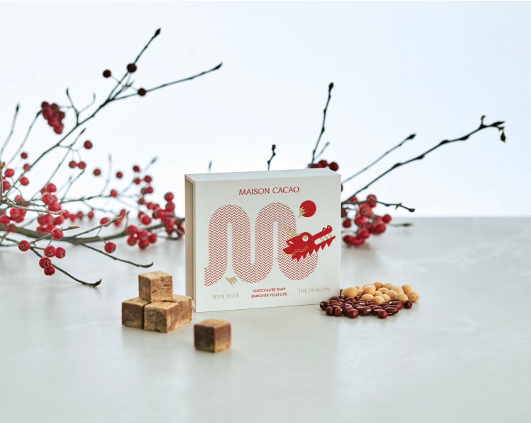 ＜メゾンカカオ＞ 生チョコレート TATSU 2,808円 ■地下1階 洋菓子売場