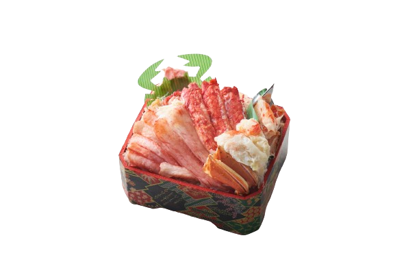 札幌市＜札幌蟹工船＞ 北海道産タラバと3大蟹 食べ比べ弁当 3,240円　 ※各日100折限り
