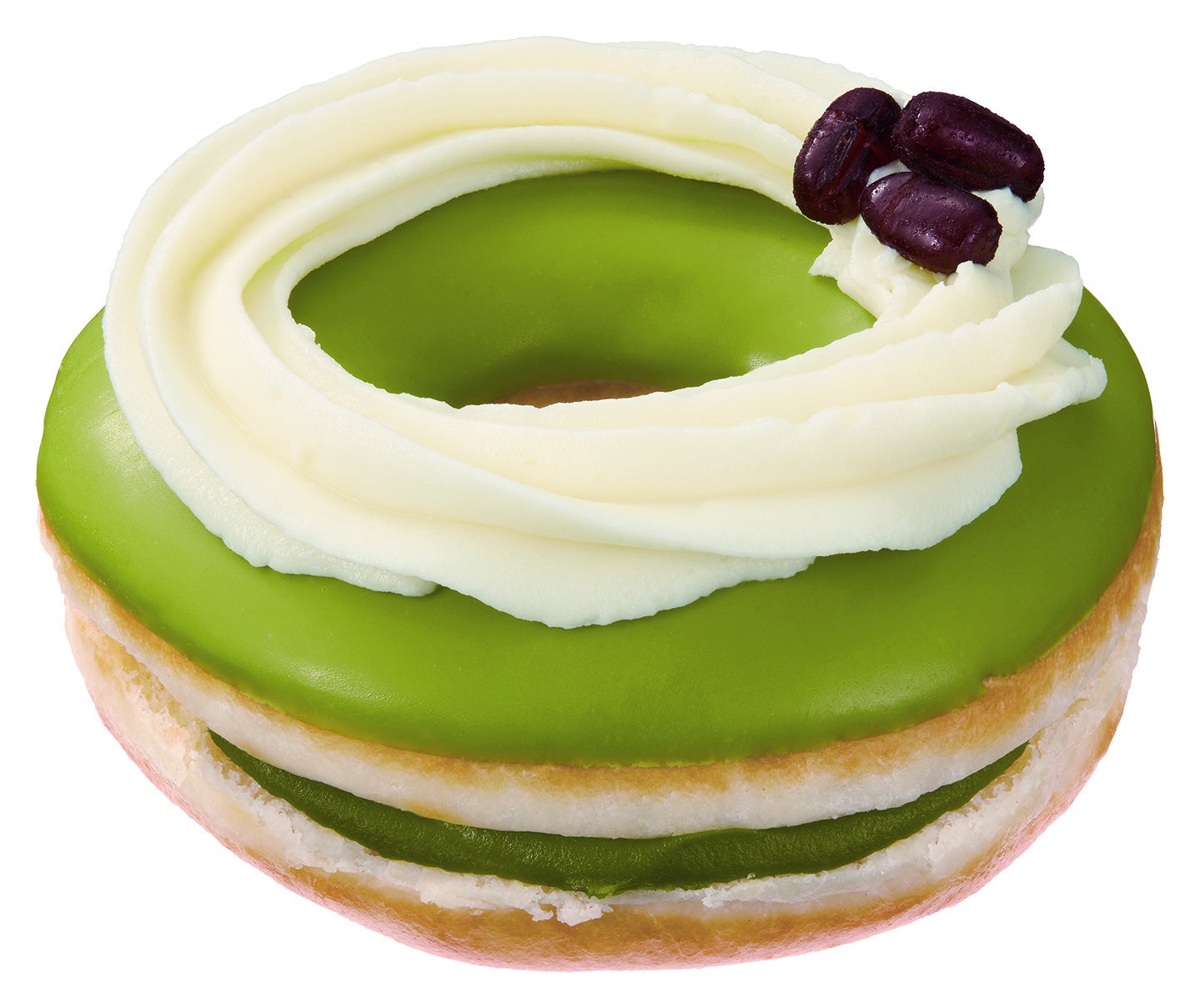 ＜クリスピー・クリーム・ドーナツ＞ 抹茶ミルク&nbsp; 368円 ■1階 北ブロックデリシャスコート