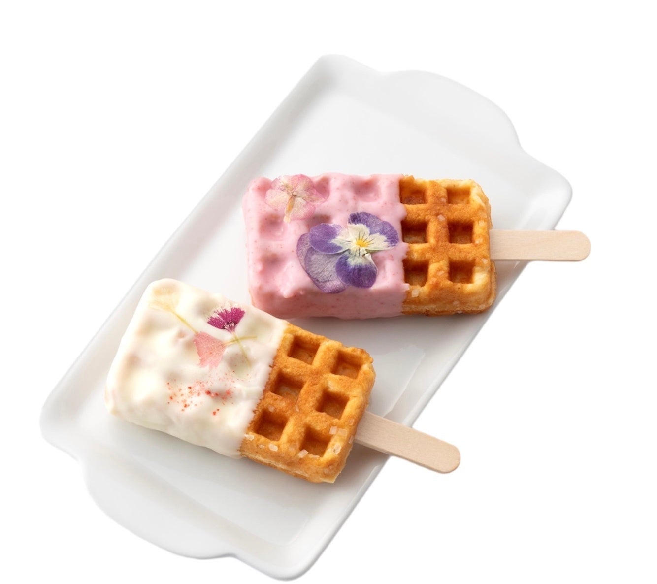 ＜kyocafe chacha＞ ワッフルブーケ2本セット（1箱） 1,940円 ※各日50箱限り