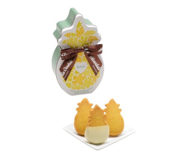 ＜ホノルルクッキーカンパニー＞ レモン・パイナップル・ギフト缶 （1缶：9枚入）2,786円