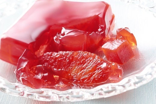 ＜アンリ・シャルパンティエ＞&nbsp; テリーヌ・ドゥ・フリュイ&nbsp; オレンジ＆イエローピーチ 540円 ■地下1階 洋菓子売場