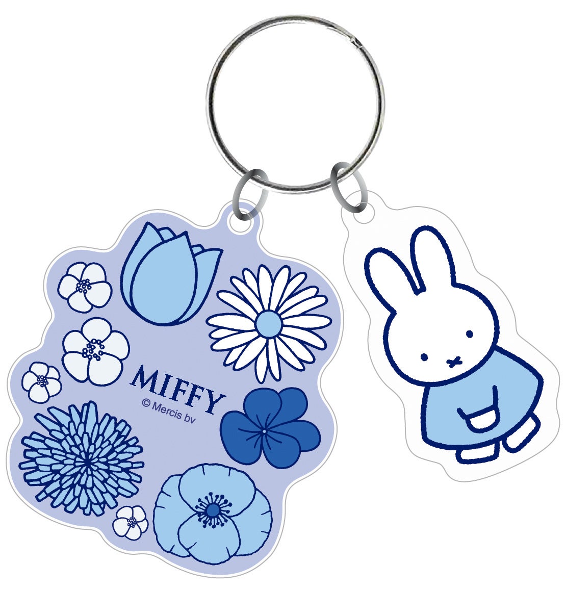 アクリルキーリング(約タテ6.2×ヨコ8㎝) 825円