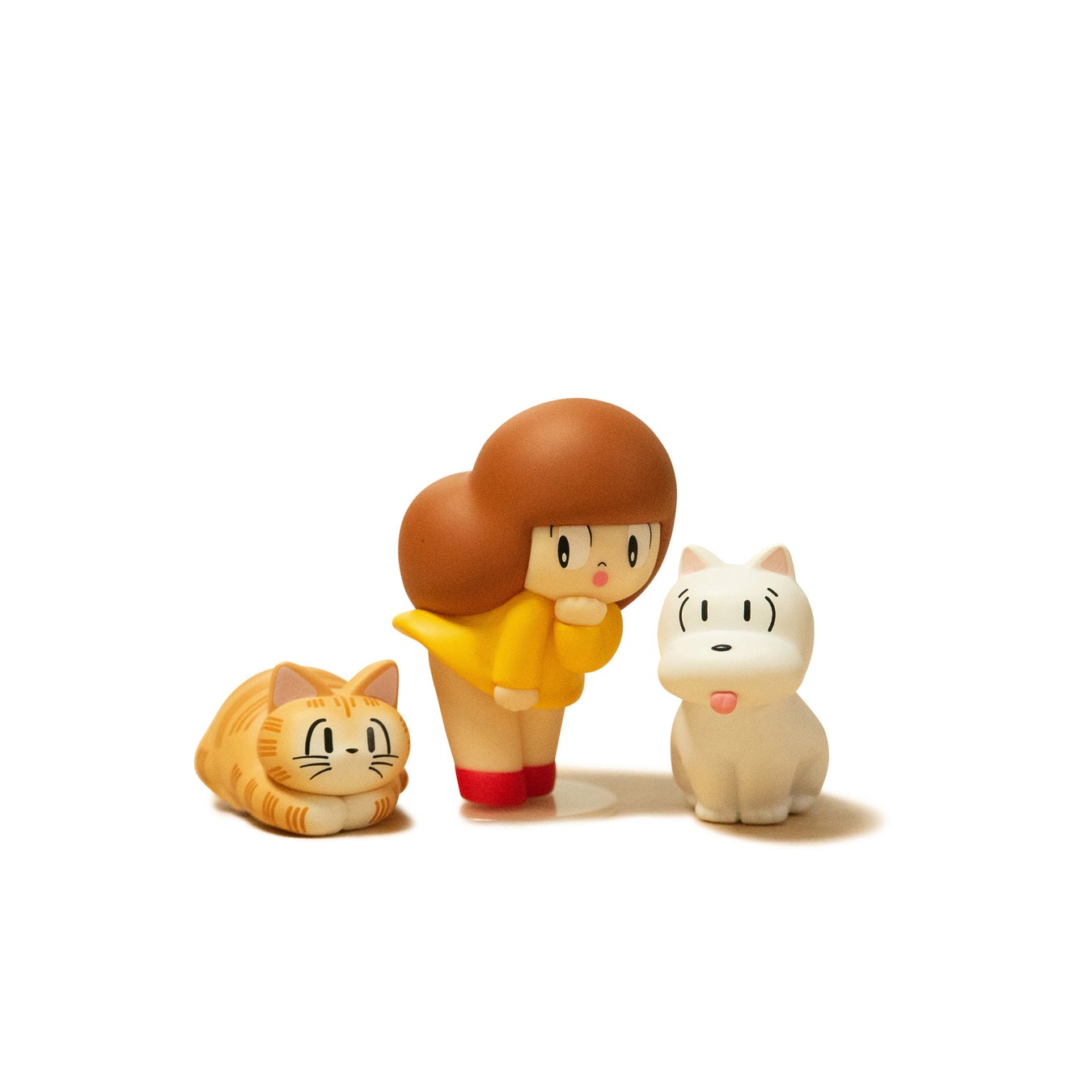 マムアン フィギュアコレクション 各550円 ※猫のララ・犬のマナオはセット