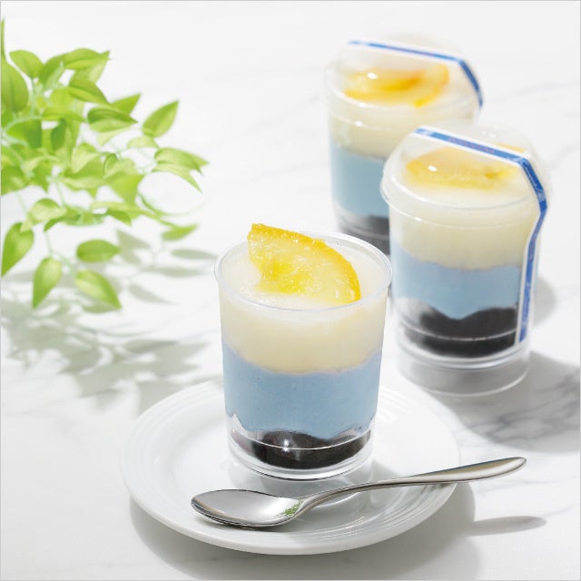 <il cursore(イルクルソーレ)>ドボチェーナ 新幹線ジェラートパフェ(1個)540円 ※各日80個限り