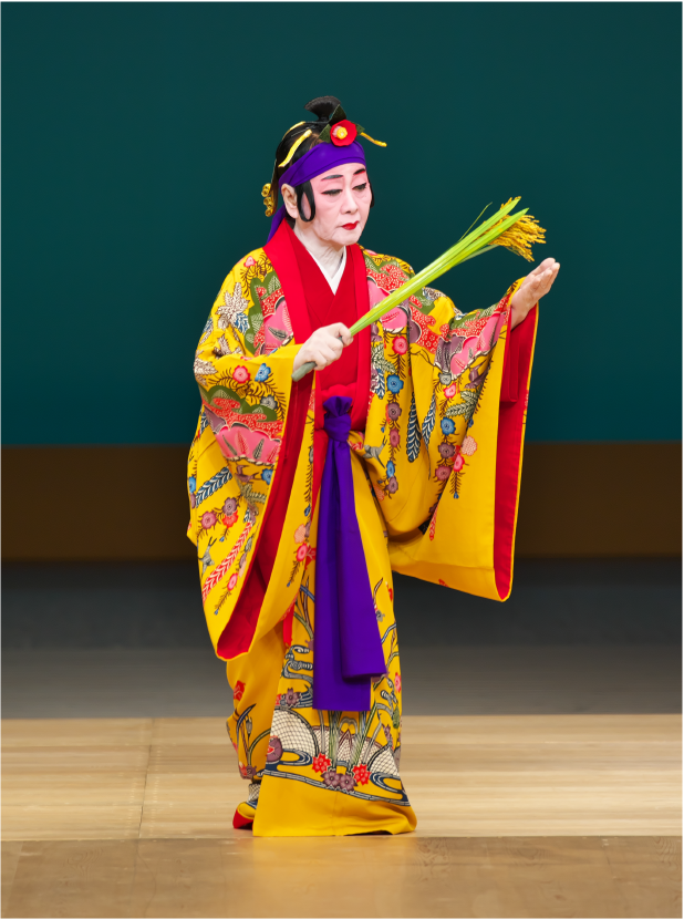 琉球舞踊　男性用ジーファー　銀製 琉球舞踊 ジーファー （男踊り用）
