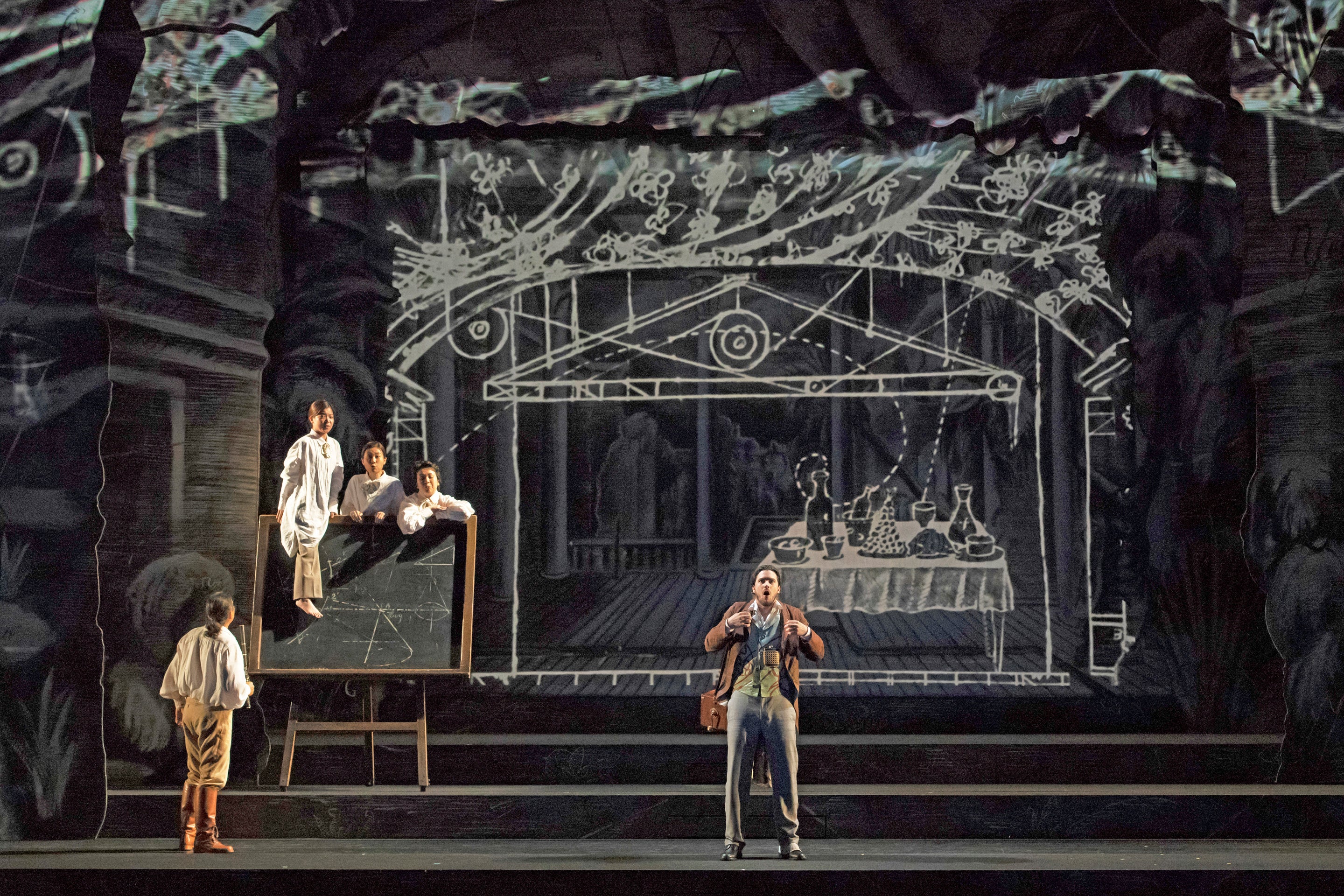 新国立劇場『魔笛』2018年公演より　撮影：寺司正彦