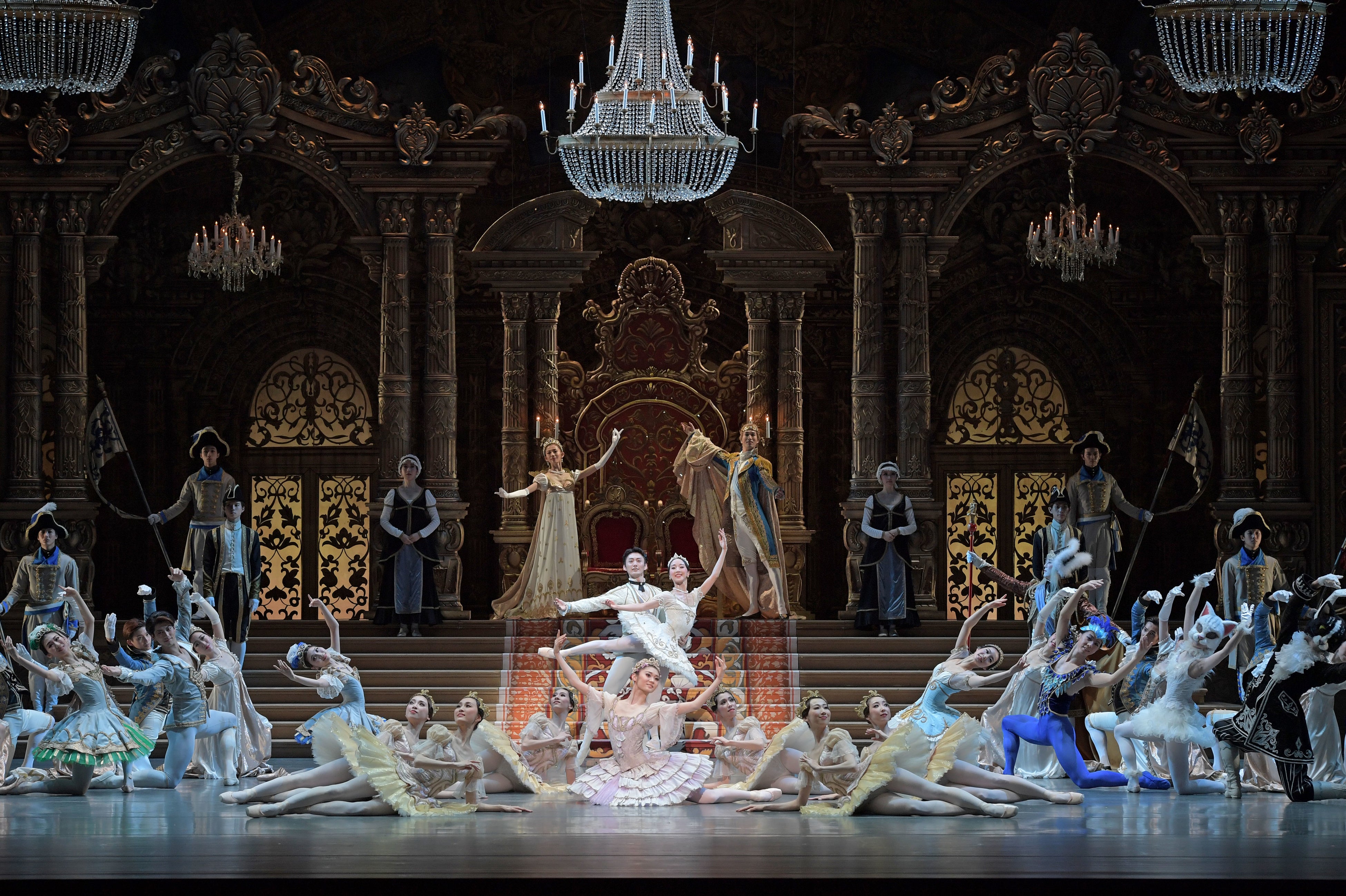 『眠れる森の美女』撮影：鹿摩隆司