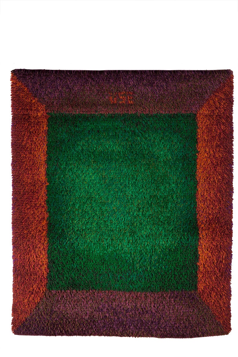 ウフラ=ベアタ・シンベリ=アールストロム 《採れたての作物》 1972年 162×128cm トゥオマス・ソパネン・コレクション Photo Katja Hagelstam