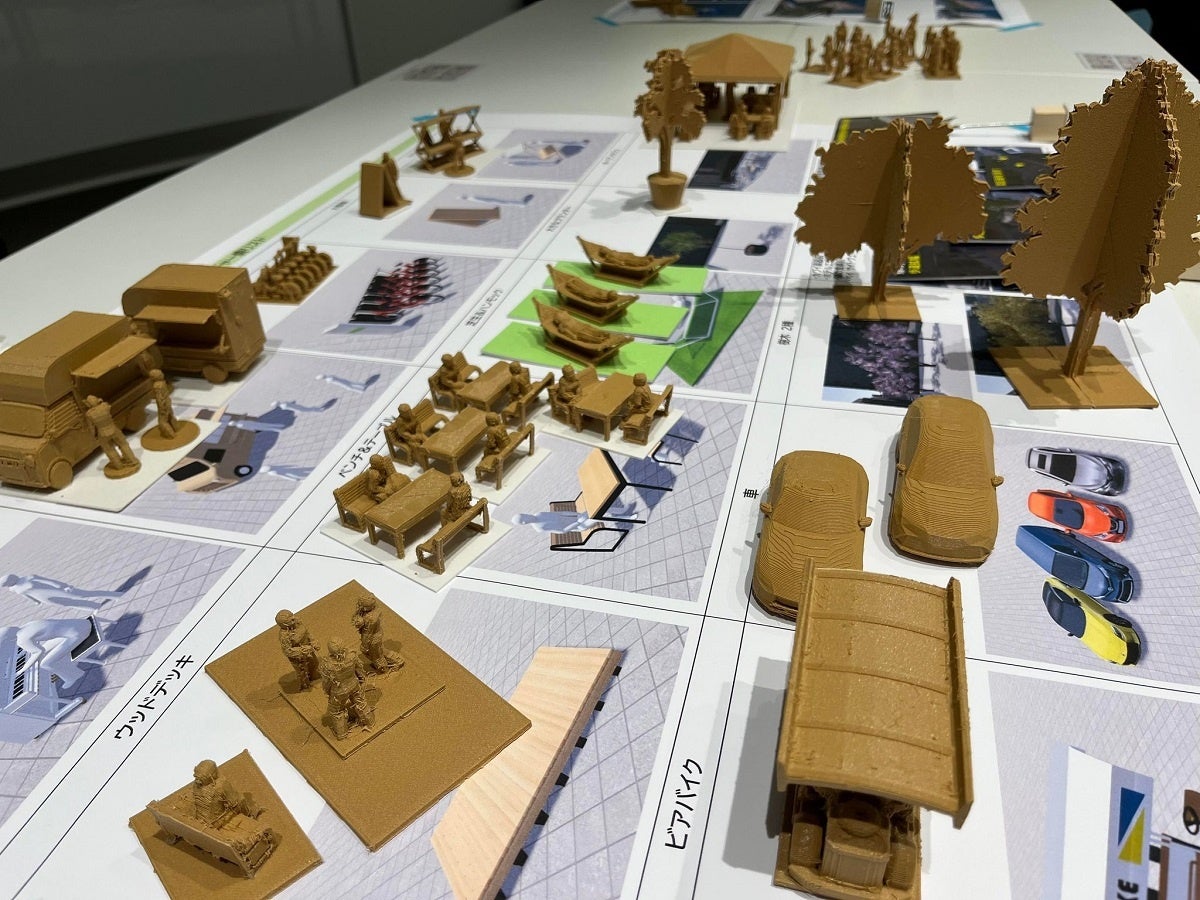 デジタルツインに反映できるタンジブル・オブジェクトの例