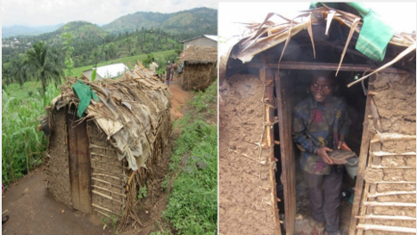 政府から与えられた集落に暮らす人々