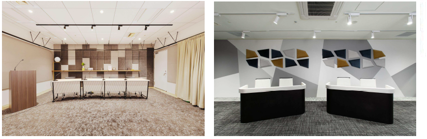 ＜左：東京 白金高輪「プラチナスタジオ」、右：大阪 堂島「ロイヤルスタジオ」＞