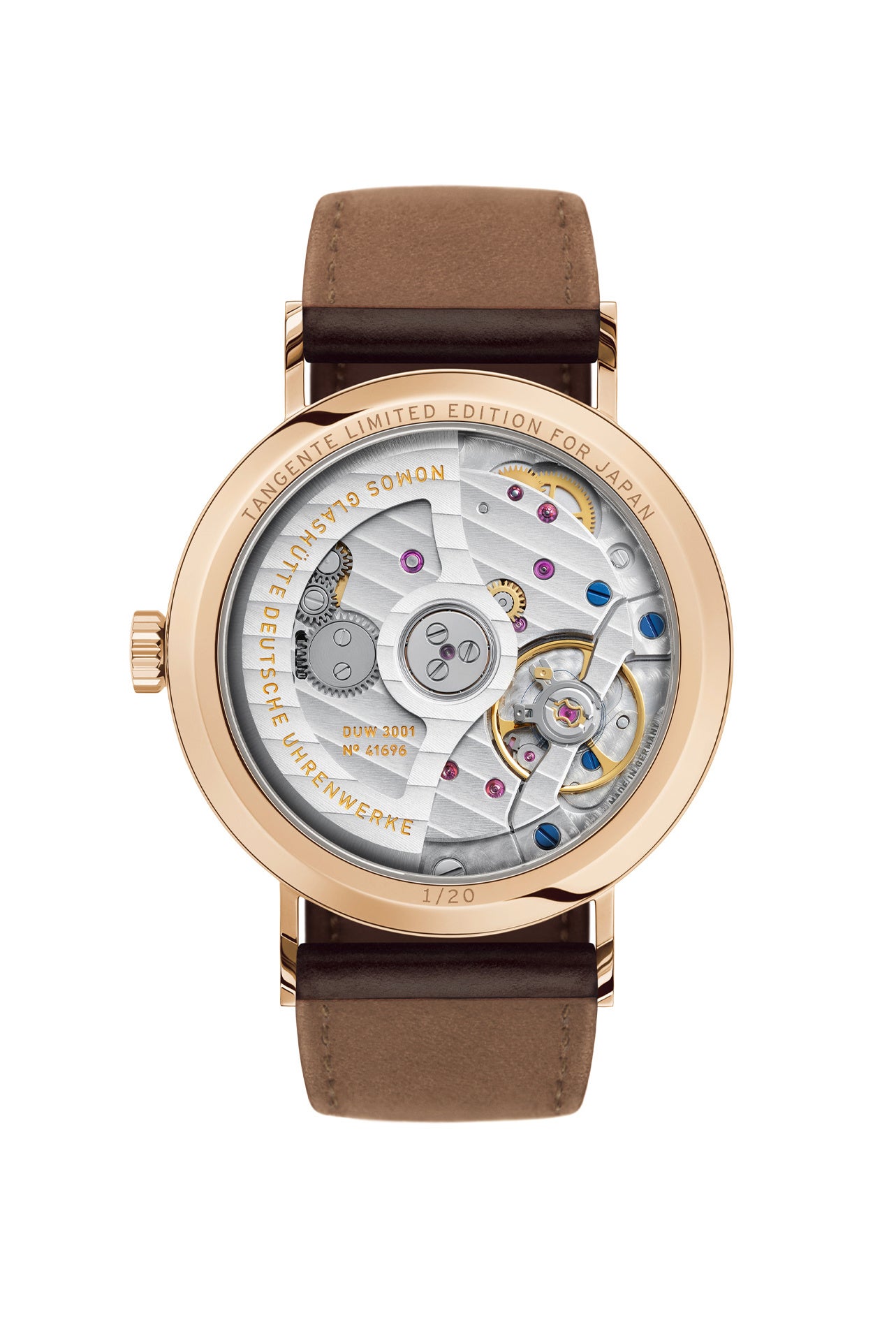 ドイツの本格的機械式時計、ノモス グラスヒュッテが「タンジェント