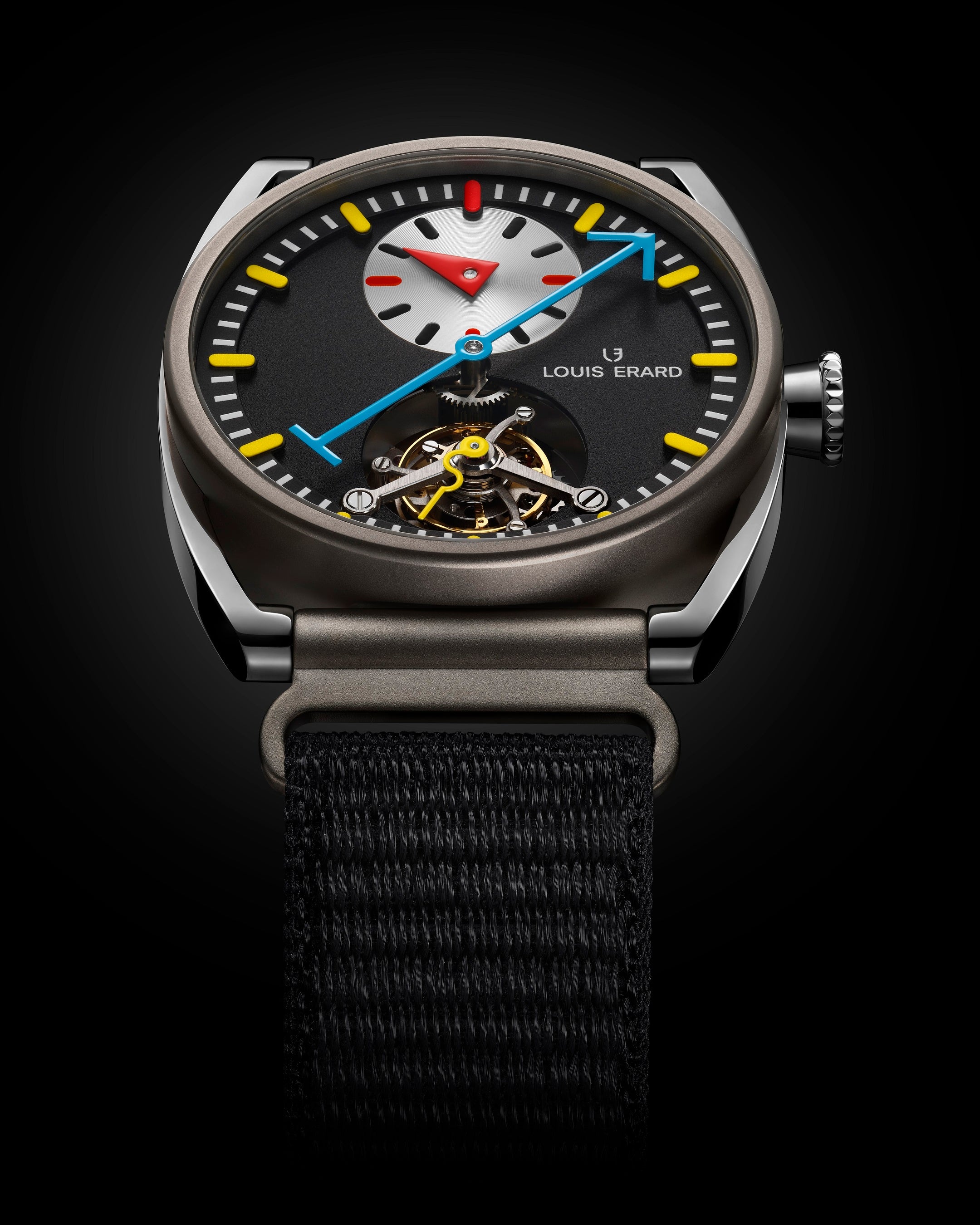 LE89356TT02BTT82 Louis Erard×Alain Silberstein Tourbillon