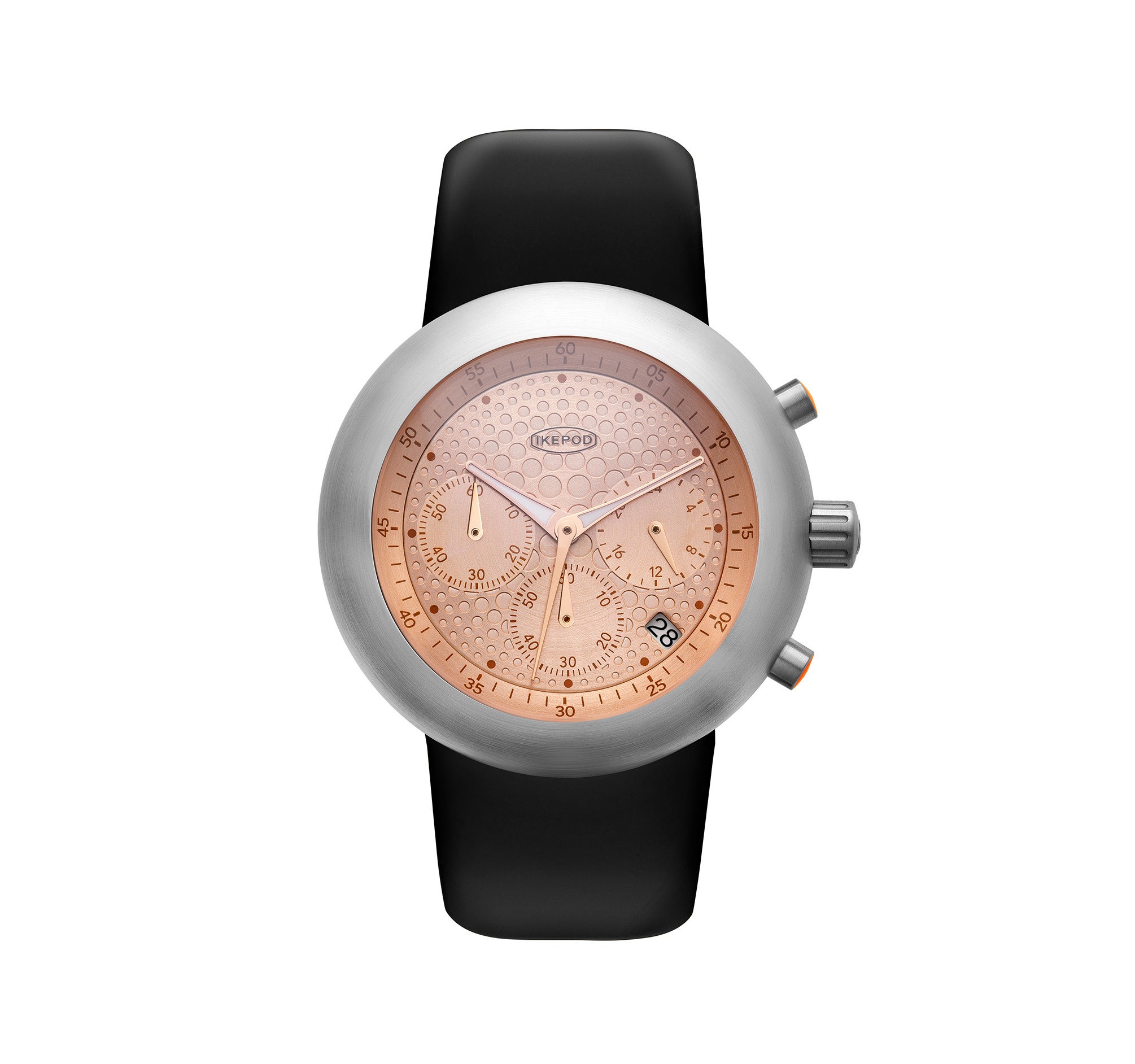 IKEPOD クロノグラフ 時計 オレンジ IKEPOD クロノグラフ 時計 オレンジ IKEPOD クロノグラフ 時計