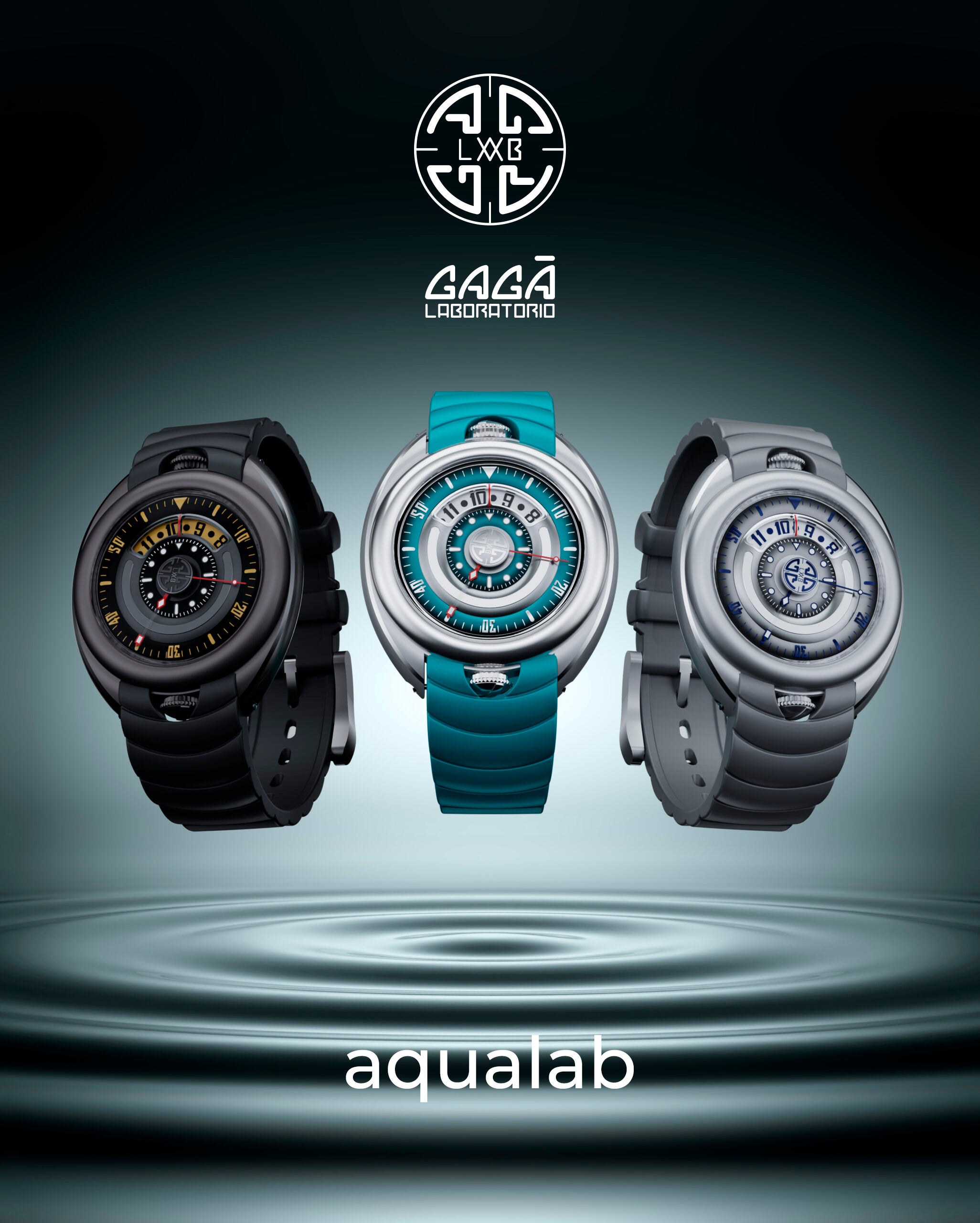 【ブランド初のダイバーズウォッチコレクションAqualab（アクアラブ）が登場】スイス製機械式時計「Gagà Laboratorio（ガガ・ラボラトリオ）」