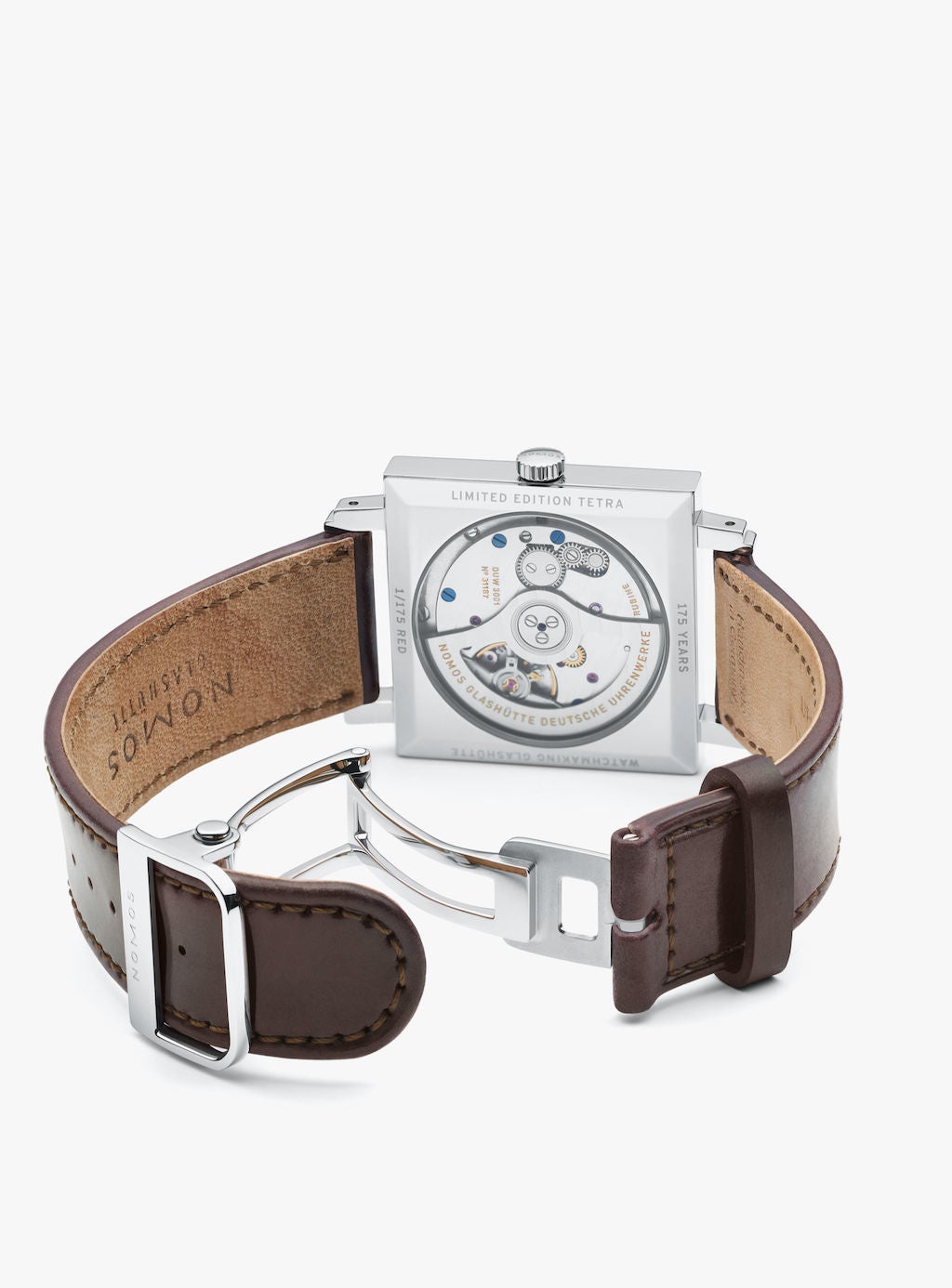 【美品・稼働品】ノモス NOMOS テトラ27 グラスフュッテ スクエア 手巻き テトラ – NOMOS Glashütte