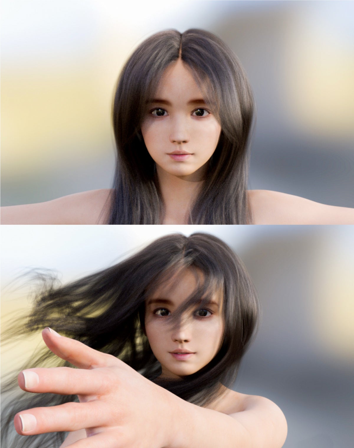 ※研究開発中の3DCG×生成AIより抜粋