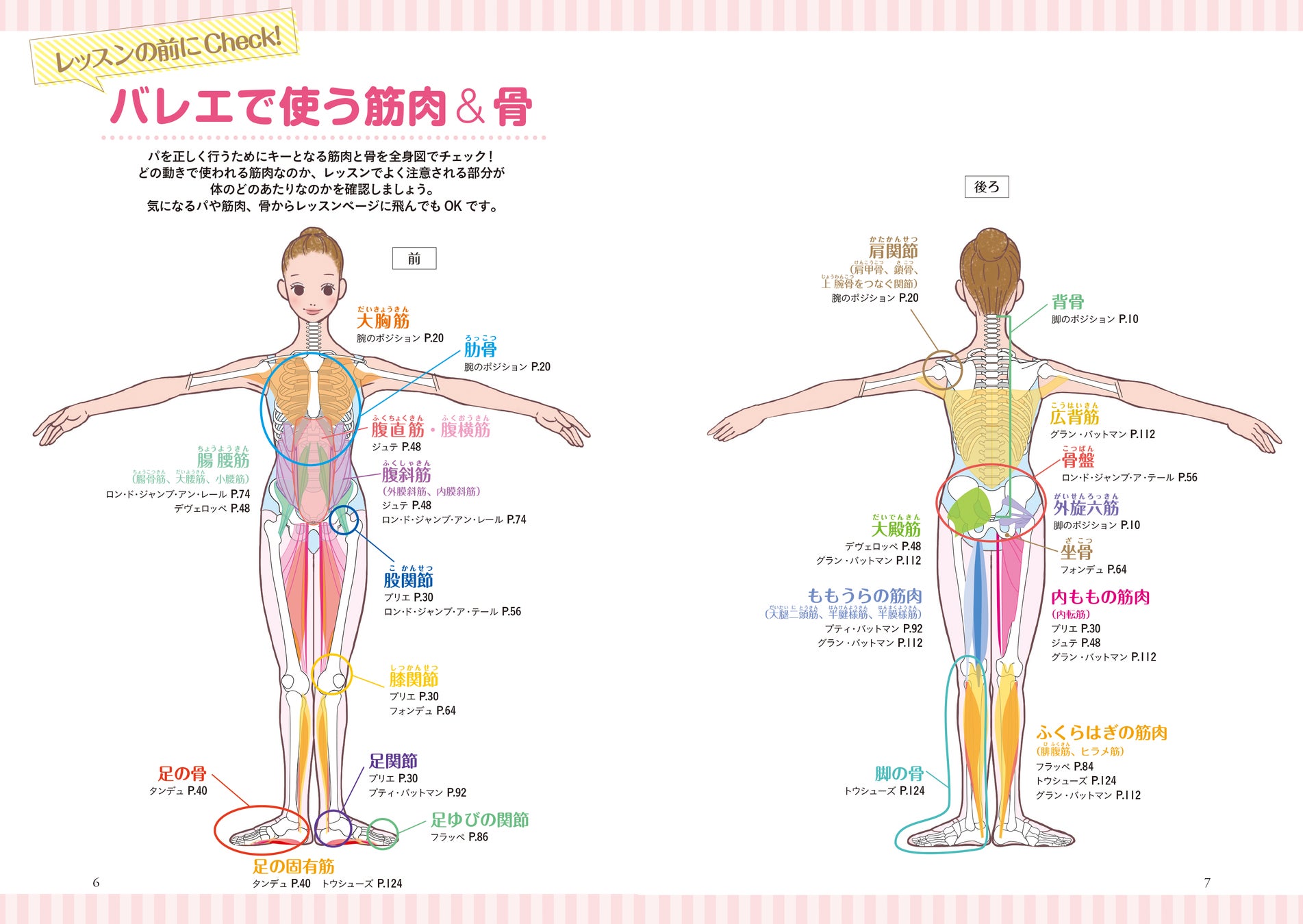 本書は、バレエ雑誌「クララ」で連載された大人気レッスン、“解剖学でわかる！　バレエの体の使い方”を一冊にまとめたもの