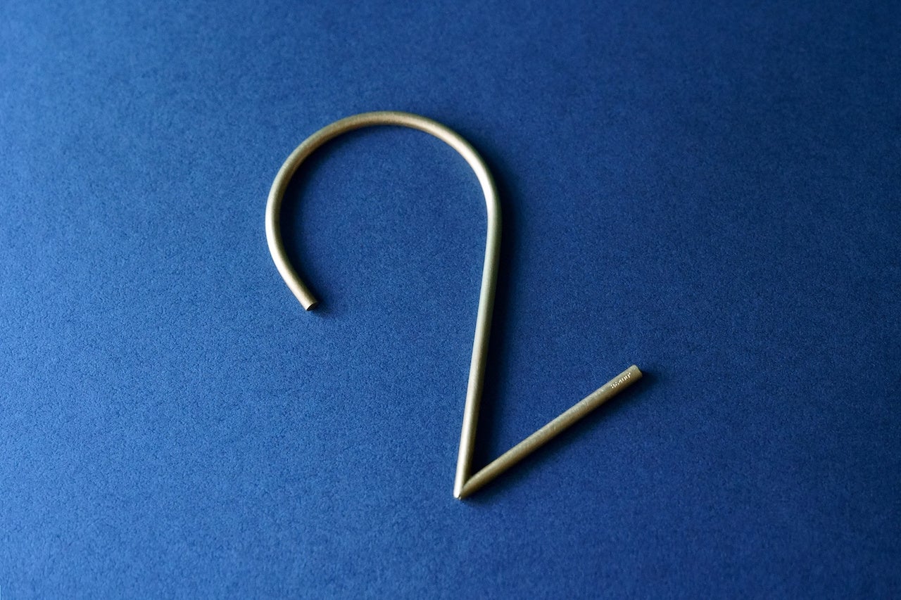 真鍮のS字フック 丸棒