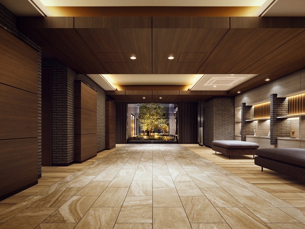 エントランスホール完成予想CG