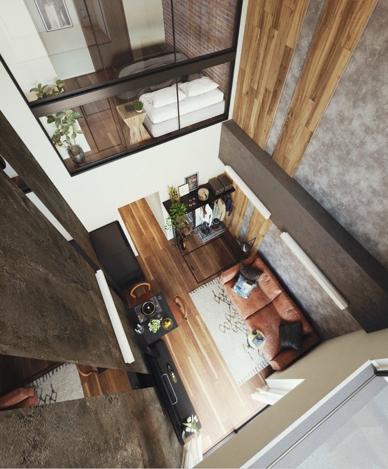 メゾネット完成予想CG