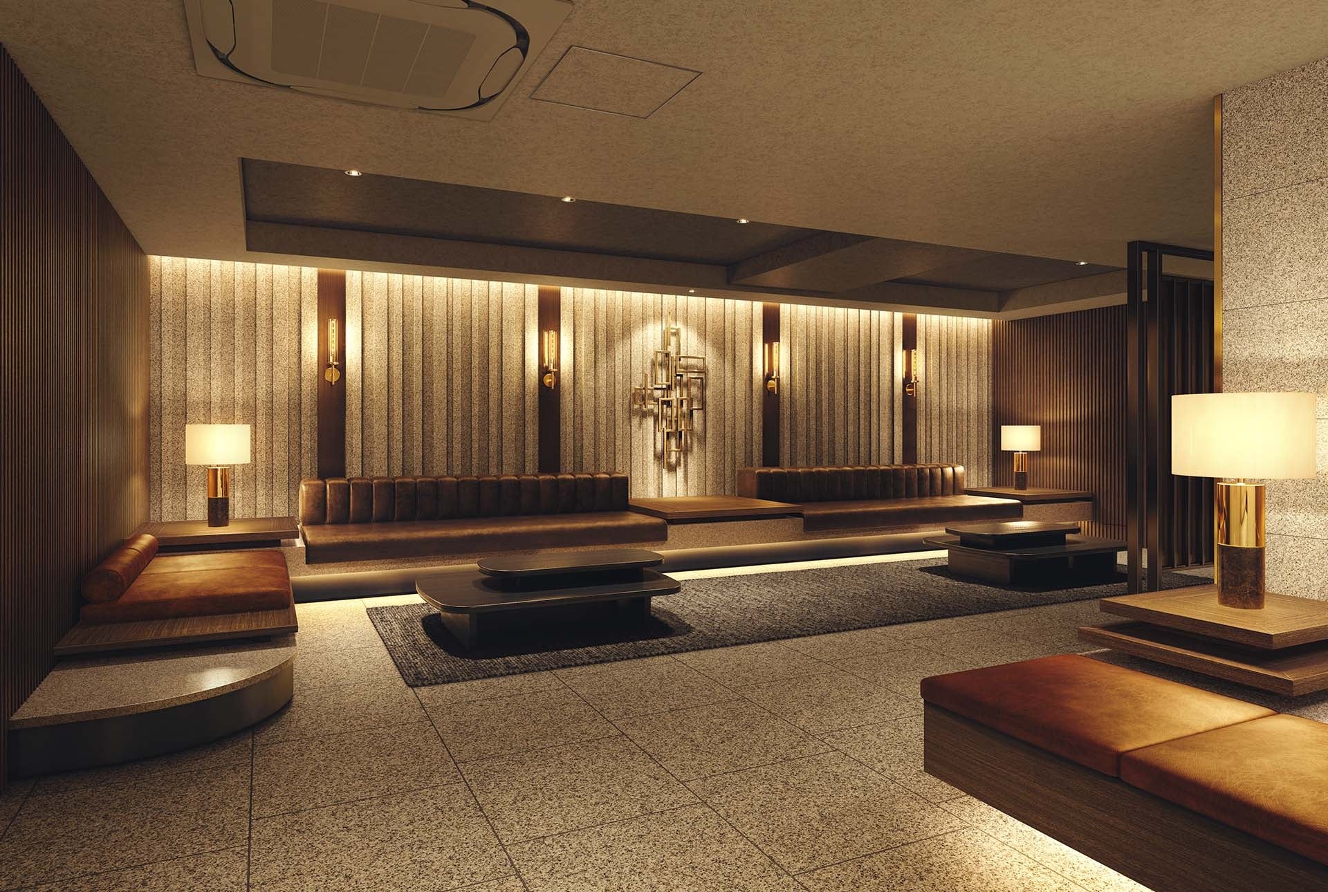 ラウンジ完成予想CG