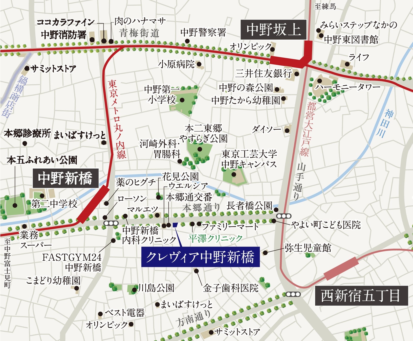 現地案内図