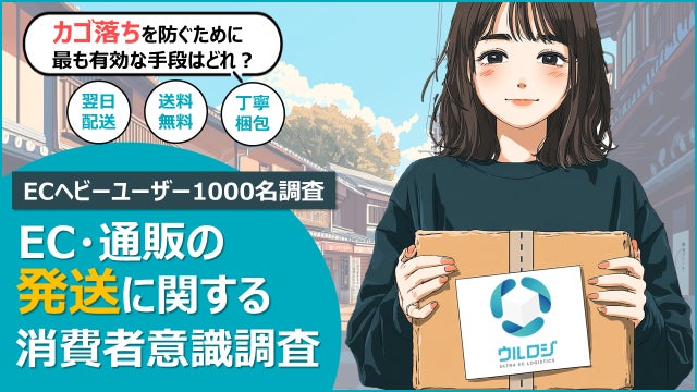 EC利用者の本音「翌日配送は、もういらない」が75%超!! ウルロジ EC利用者の本音「翌日配送は、もういらない」が75%超!! ウルロジ