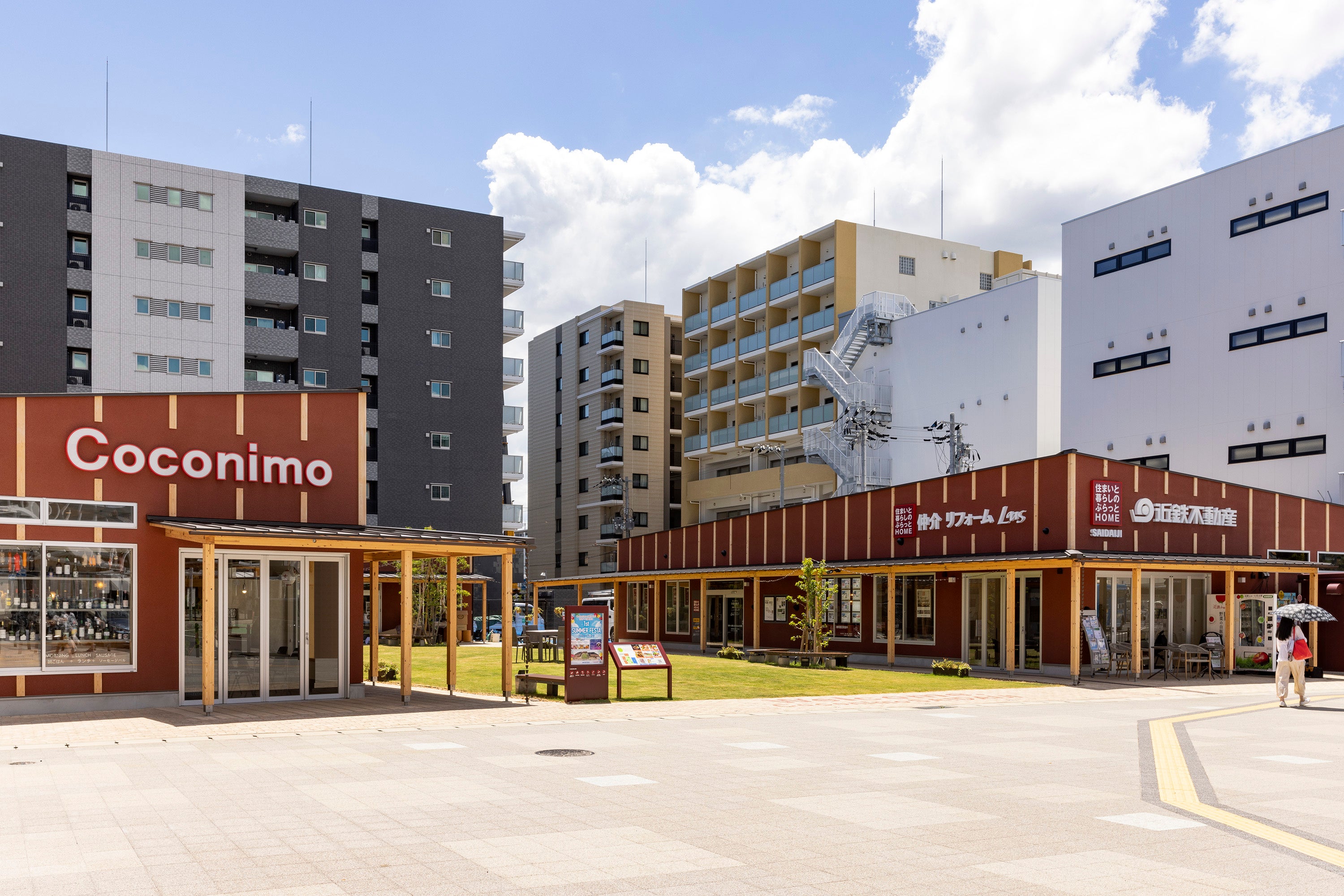 SE構法による大規模木造建築事例：商業施設