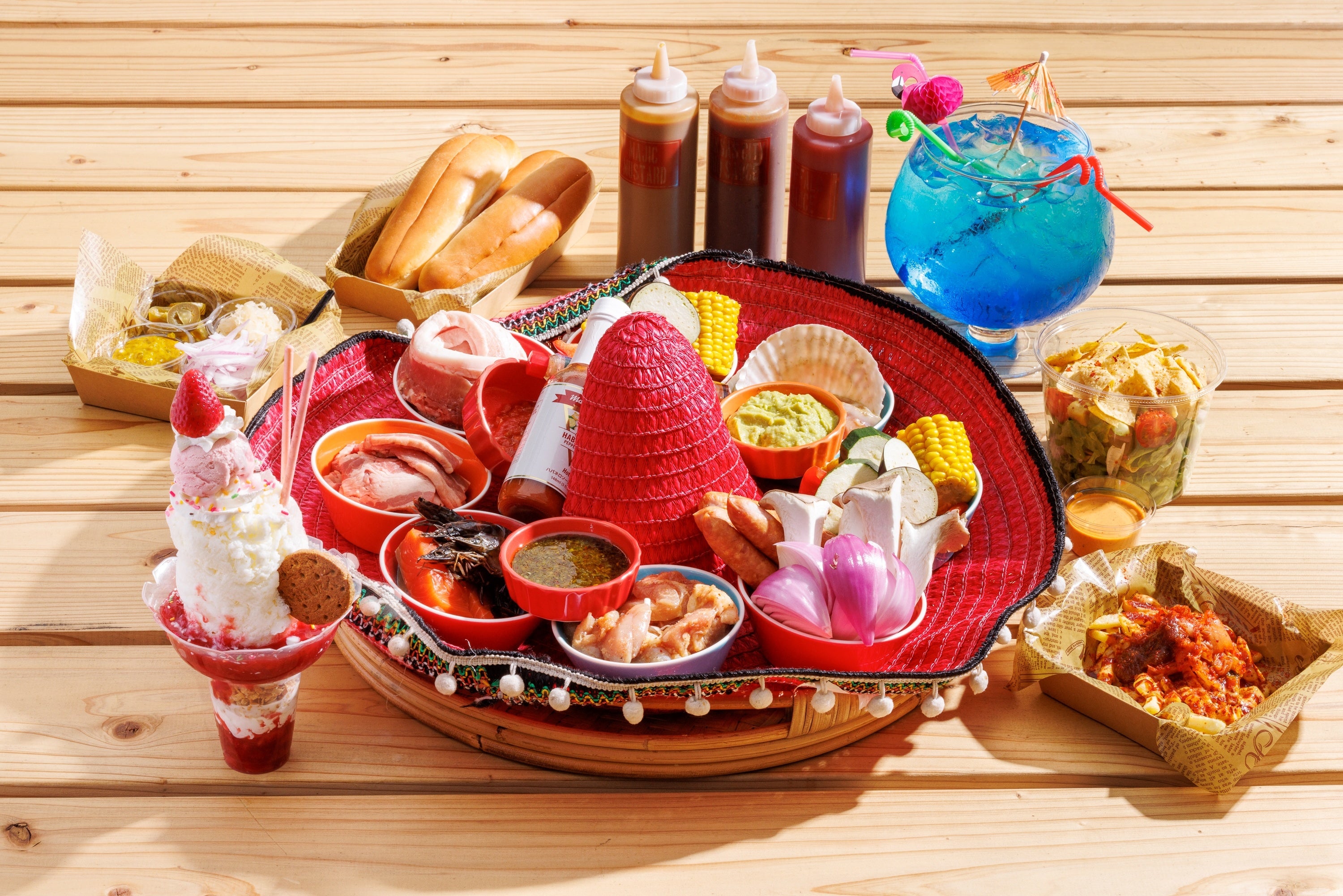 3つの国のバーベキューをいいとこどり！