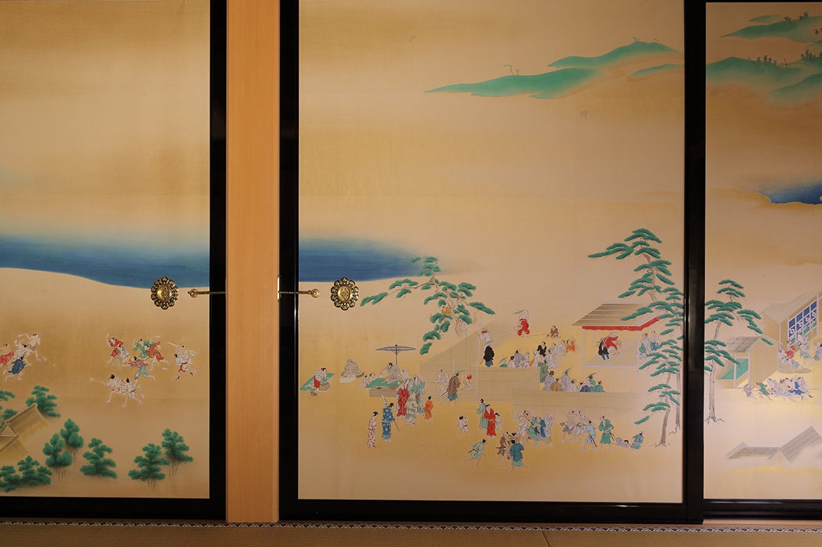 対面所「次之間」(風俗図)
