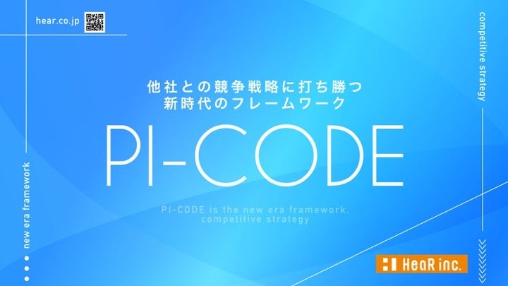 他社との競争戦略に打ち勝つ、新時代のフレームワーク　PI-CODE」