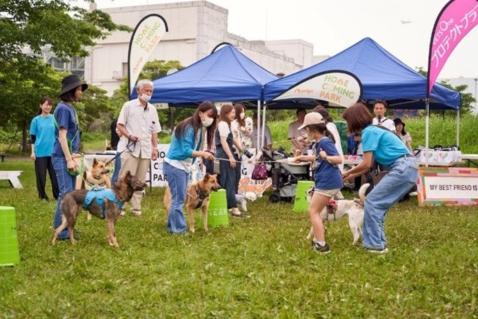 団体対抗おたまリレー