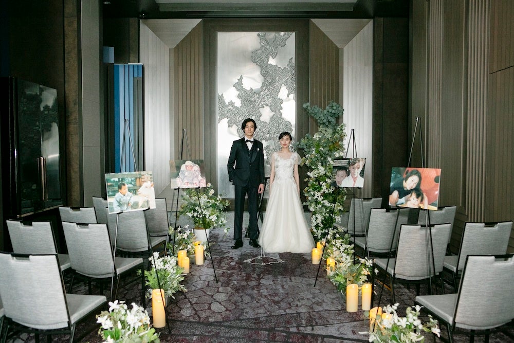 チャペルではないからこそ出来る、自由な装飾