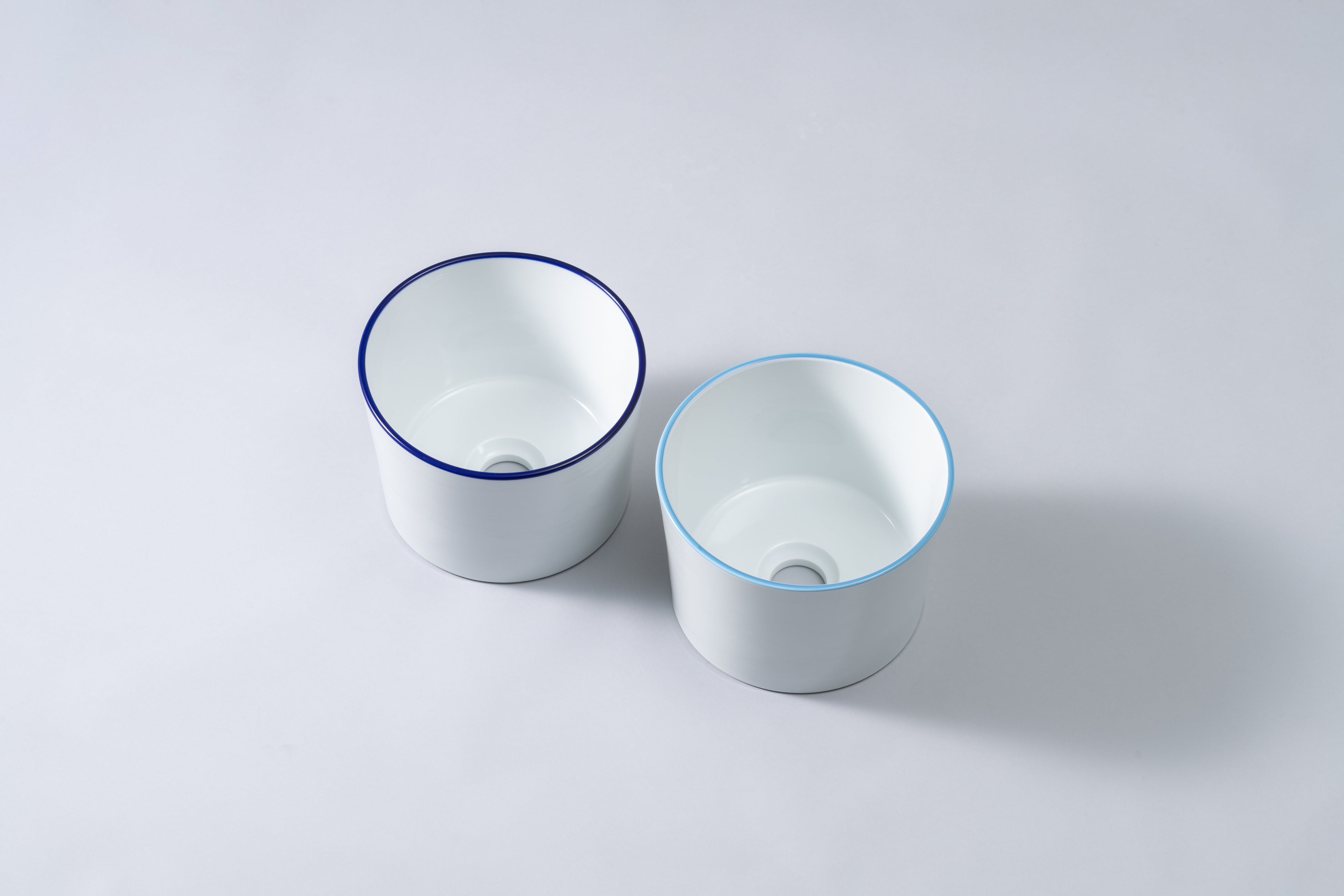 POCKET フチ青色・フチ水色