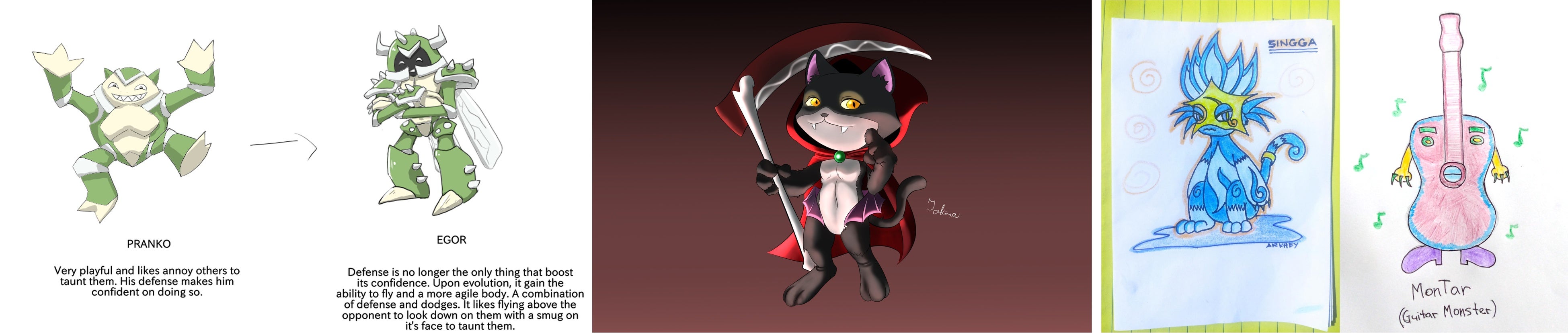 ユーザー投稿により作成されたキャラクター