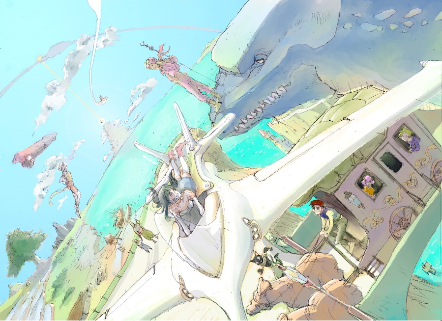 『藤原カムイ国』のコンセプトアート①