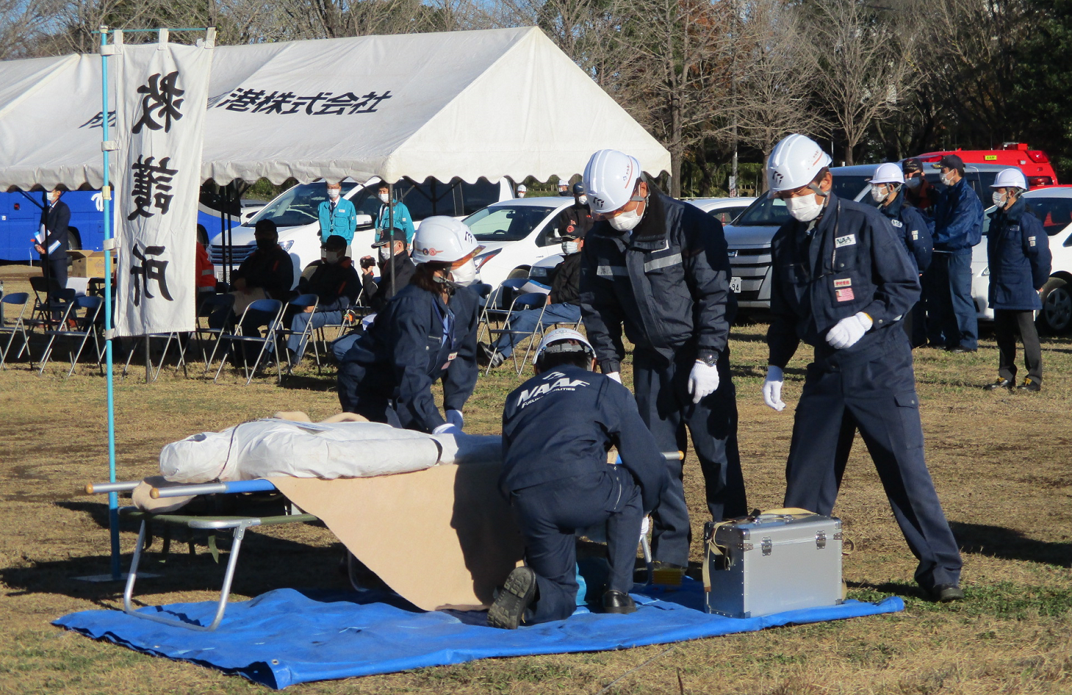 　　＜負傷者救護活動＞　　